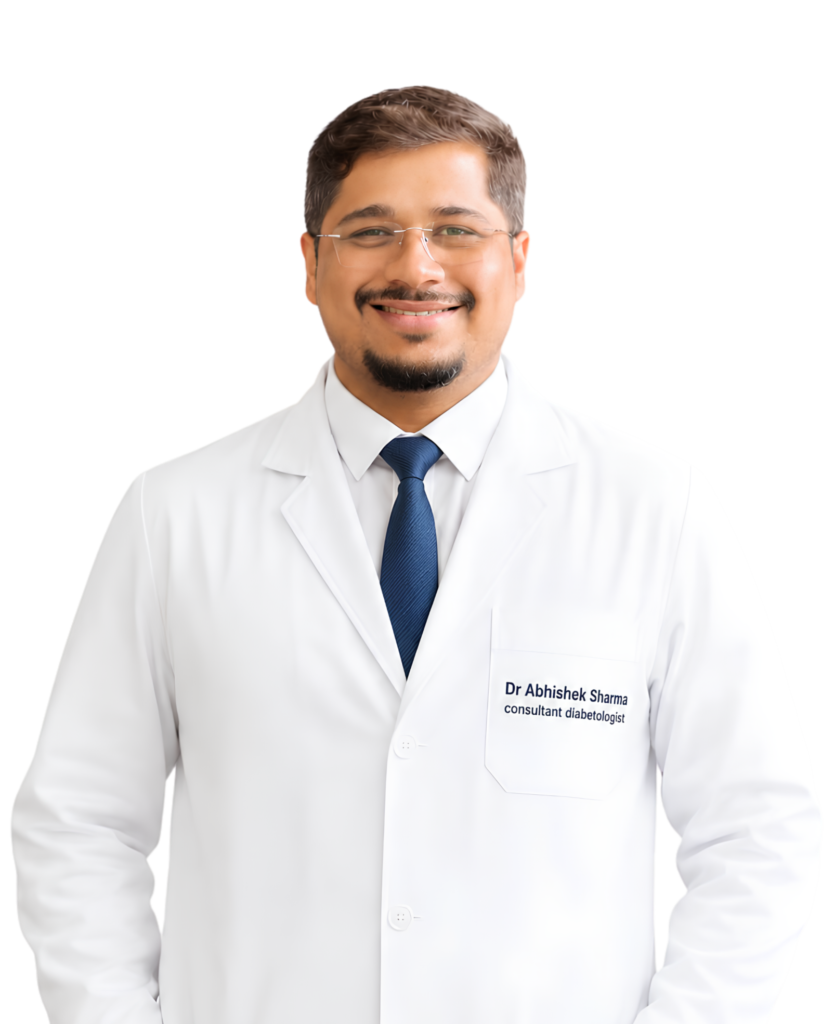 Dr. Abhishek Sharma Consultant Diabetologist in Vadodara & Dahod