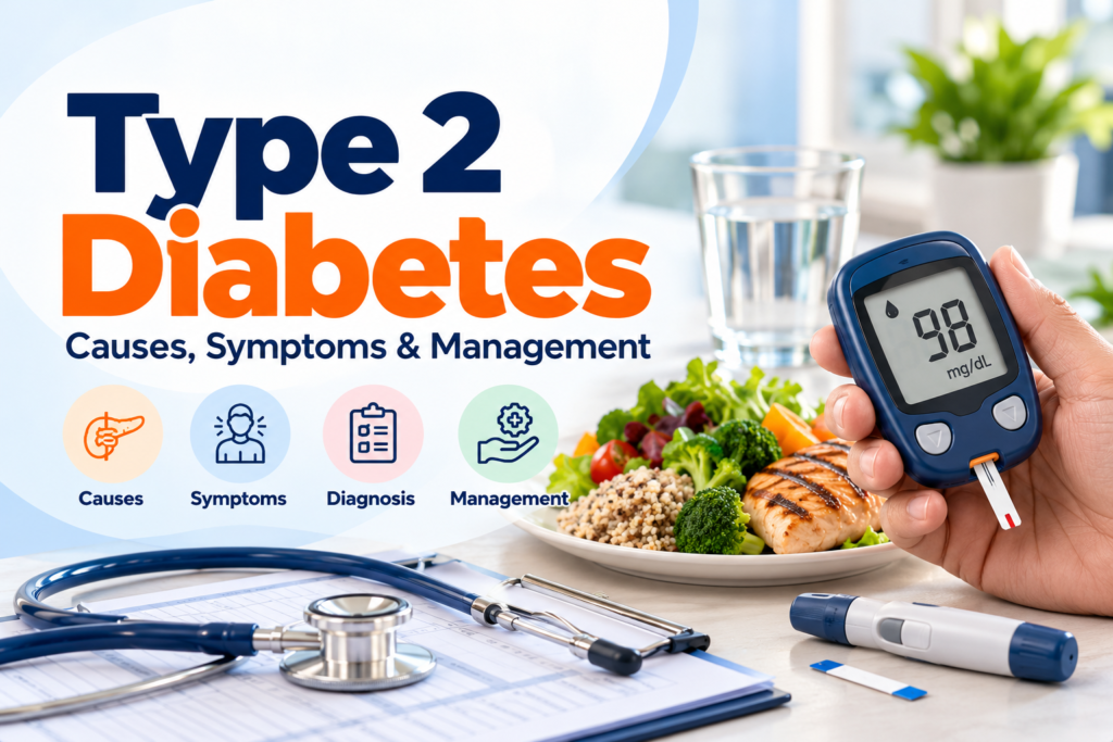 Type 2 Diabetes Causes, Symptoms & Management